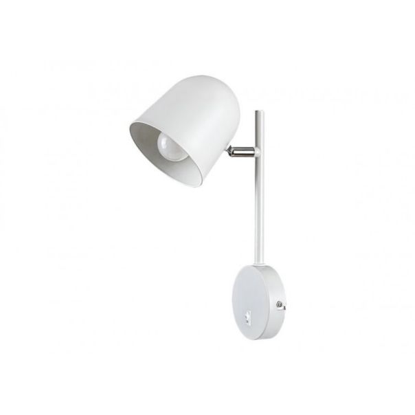 Rabalux Zidna lampa Egon E14 1x MAX 40W mat belo (5243) - 5243