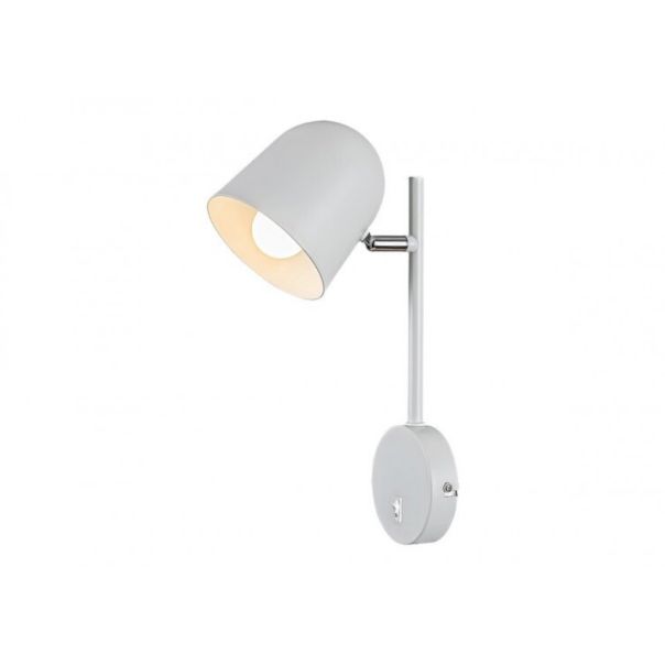 Rabalux Zidna lampa Egon E14 1x MAX 40W mat belo (5243) - 5243