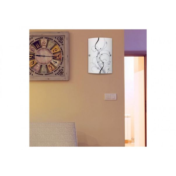 Rabalux Zidna lampa Elina E27 1x MAX 60W bela (3691) - 3691