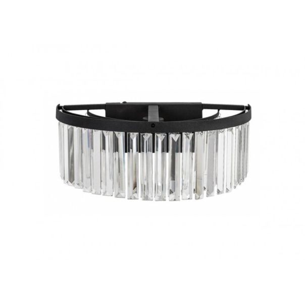 Rabalux Zidna lampa Eloisa E27 1x MAX 25W crna (71092) - RAS002646A00000