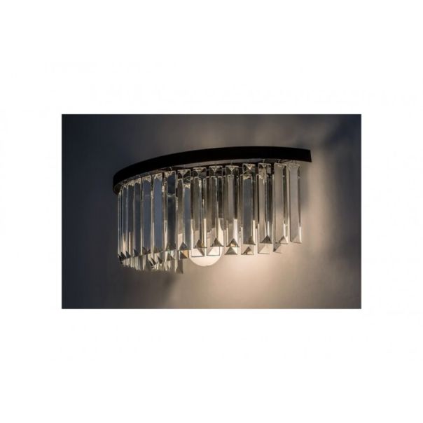 Rabalux Zidna lampa Eloisa E27 1x MAX 25W crna (71092) - RAS002646A00000