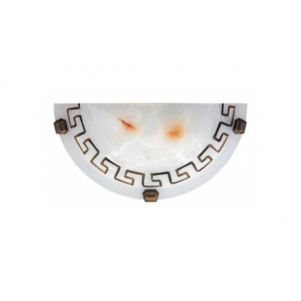 Rabalux Zidna lampa Etrusco E27 1x MAX 60W belo staklo - alabaster (7647) - 7647