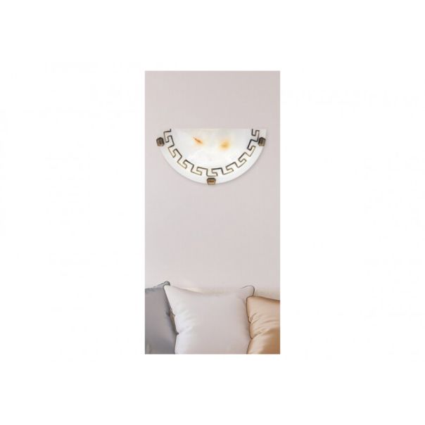 Rabalux Zidna lampa Etrusco E27 1x MAX 60W belo staklo - alabaster (7647) - 7647