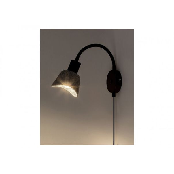 Rabalux Zidna lampa Farelia E14 1X MAX 10W crna (73009) - RAS003228A00000