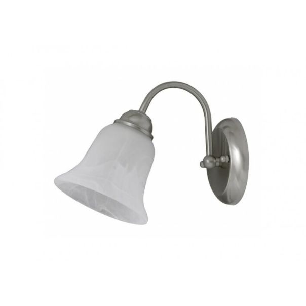 Rabalux Zidna lampa Francesca E14 1x MAX 40W brušeni hrom (7361) - 7361