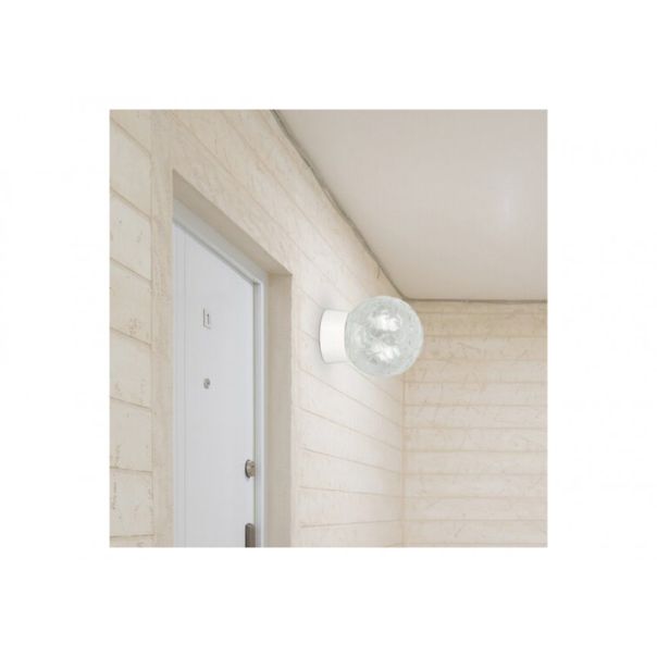 Rabalux Zidna lampa Grace E27 1x MAX 60W bela (2431) - 2431-1