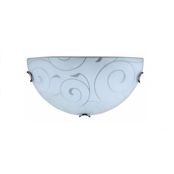 Rabalux Zidna lampa Harmony Lux E27 1x MAX 60W ovas hrom (3851) - 3851