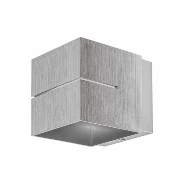 Rabalux Zidna lampa Kaunas G9 1x MAX 10W brušeni aluminijum (7019) - 7019