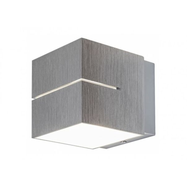 Rabalux Zidna lampa Kaunas G9 1x MAX 10W brušeni aluminijum (7019) - 7019