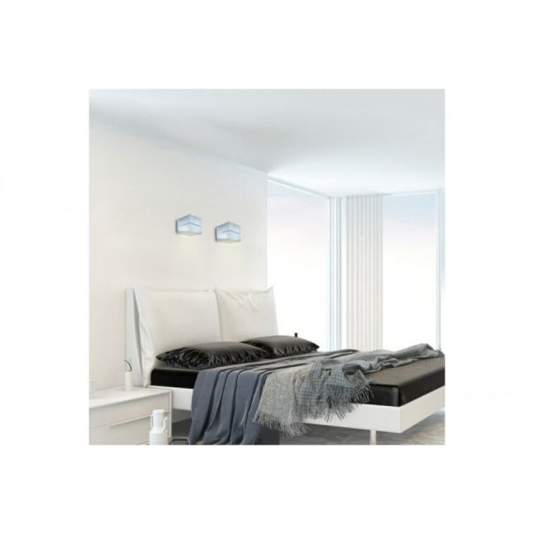 Rabalux Zidna lampa Kaunas G9 1x MAX 10W brušeni aluminijum (7019) - 7019