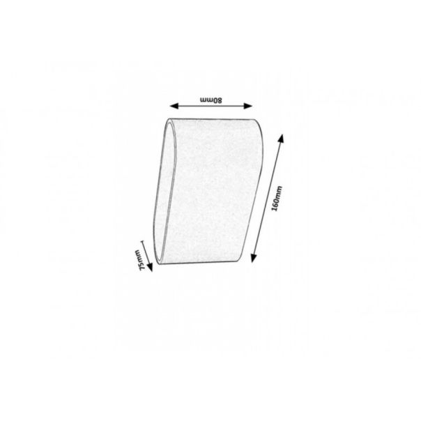 Rabalux Zidna lampa Kaunas G9 1x MAX 10W mat belo (7024) - 7024