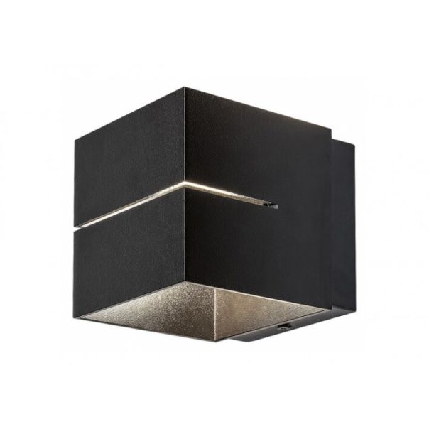 Rabalux Zidna lampa Kaunas G9 1x MAX 10W mat crno (7017) - 7017
