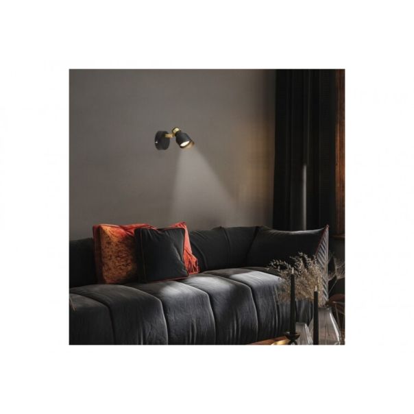 Rabalux Zidna lampa Lilou GU10 1X MAX 25W zlatna (73047) - RAS002771A00000