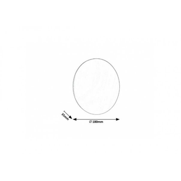 Rabalux Zidna lampa Marlon LED 8W crna (1433) - 1433