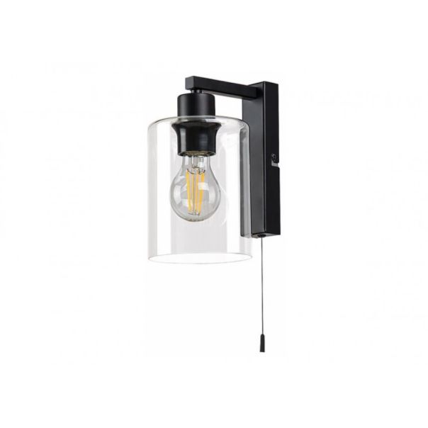 Rabalux Zidna lampa Miroslaw E27 1x MAX 40W mat crno (5077) - 5077