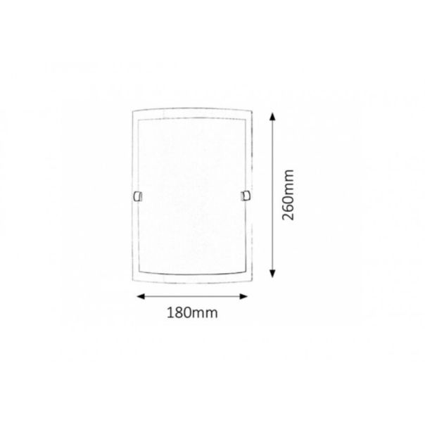 Rabalux Zidna lampa Nedda E27 1x MAX 60W opal staklo (3687) - 3687
