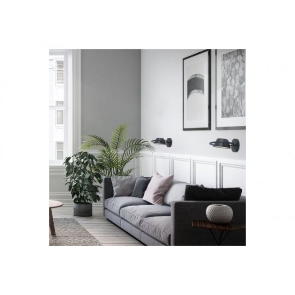 Rabalux Zidna lampa Odiss LED 6W crna (71048) - RAS002566A00000