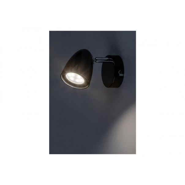 Rabalux Zidna lampa Perico GU10 1X MAX 5W crna (73015) - RAS002728A00000