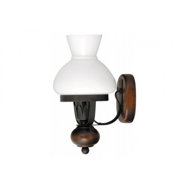 Rabalux Zidna lampa Petronel E27 1x MAX 60W mat crno (7077) - 7077