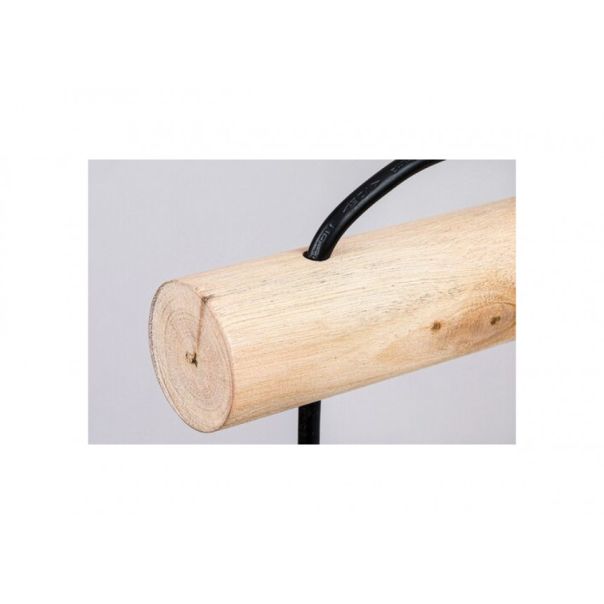 Rabalux Zidna lampa Rattan E27 1x MAX 15W crna (71025) - 71025