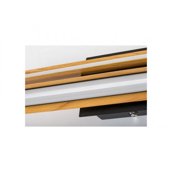 Rabalux Zidna lampa Remiel LED 12W mat crno (71045) - RAS002854A00000