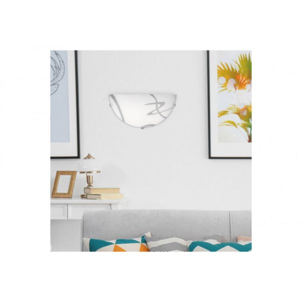 Rabalux Zidna lampa Soley E27 1x MAX 60W bela (1817) - 1817