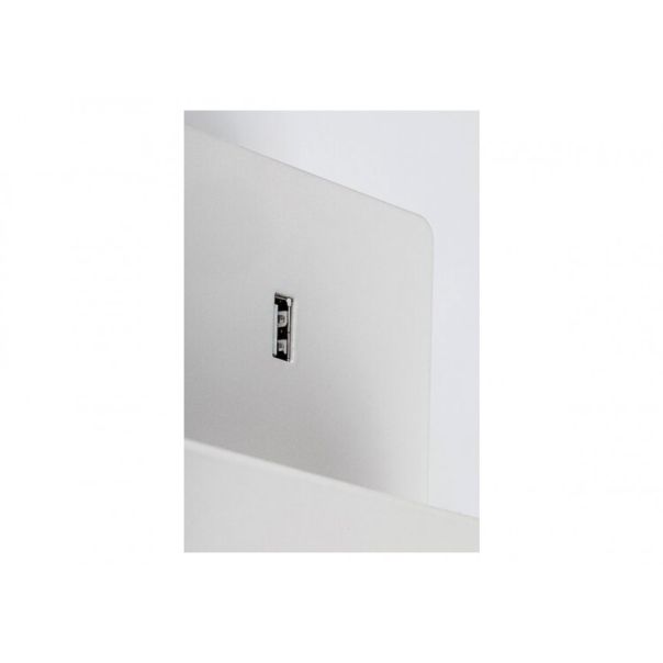 Rabalux Zidna lampa Tacito GU10 1X MAX 25W bela (71090) - RAS002645A00000
