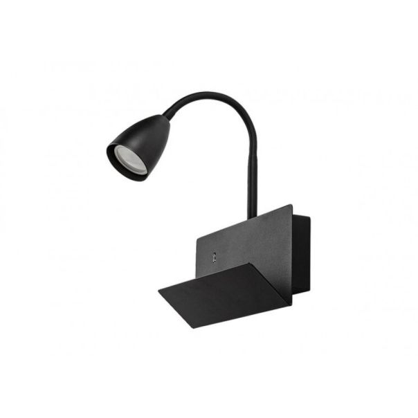 Rabalux Zidna lampa Tacito GU10 1X MAX 25W crna (71089) - RAS002644A00000
