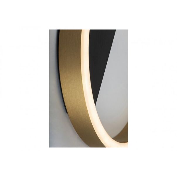 Rabalux Zidna lampa Thric LED 15W crno zlato (71310) - RAS002930A00000