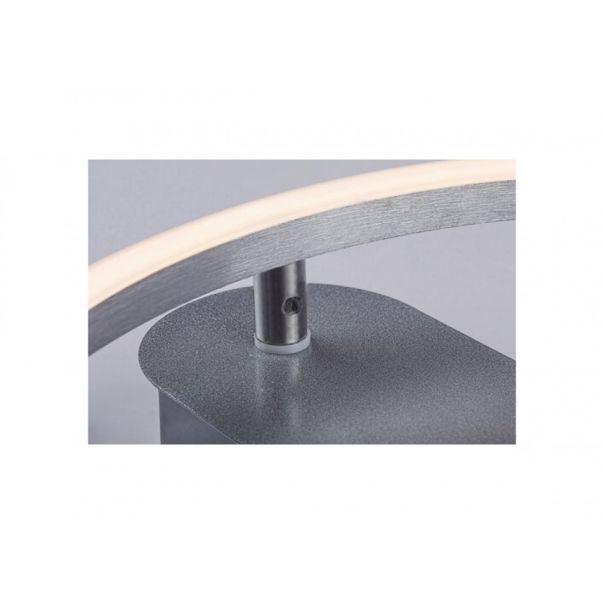 Rabalux Zidna lampa Tumnus LED 14W srebrna strugani aluminijum (71010) - 71010-1