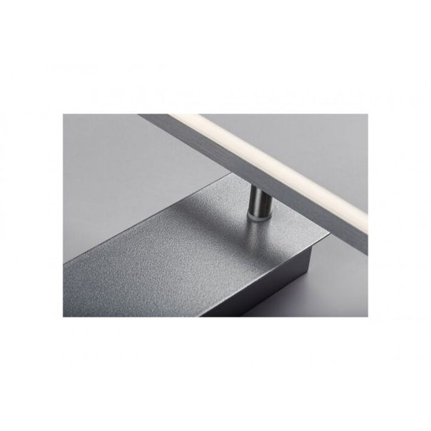 Rabalux Zidna lampa Tumnus LED 14W srebrna strugani aluminijum (71011) - 71011