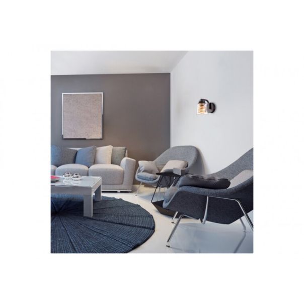 Rabalux Zidna lampa Zenaida E27 1x MAX 60W mat crno (3542) - 3542