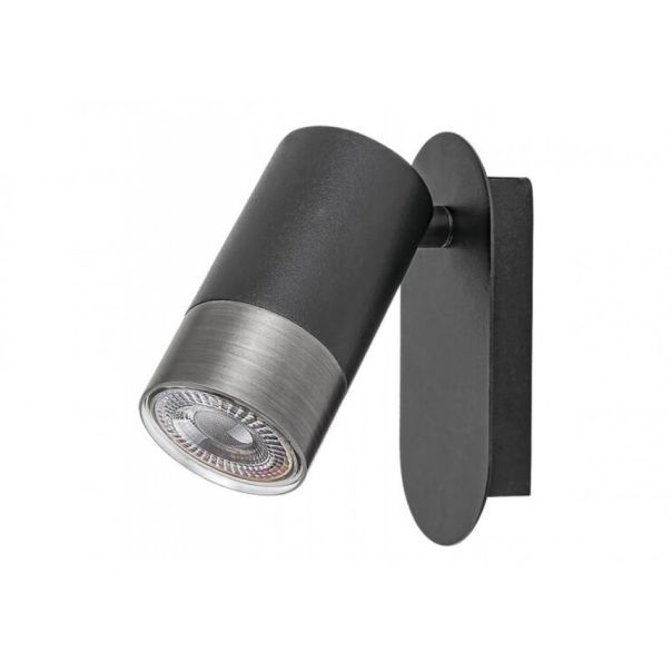 Rabalux Zidna lampa Zircon GU10 1X MAX 5W mat crno (5069) - 5069