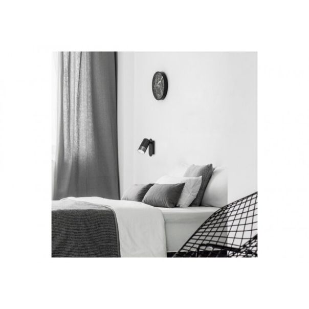 Rabalux Zidna lampa Zircon GU10 1X MAX 5W mat crno (5069) - 5069