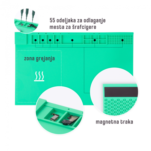 Radna podloga sa grejacem RS30 - 205247