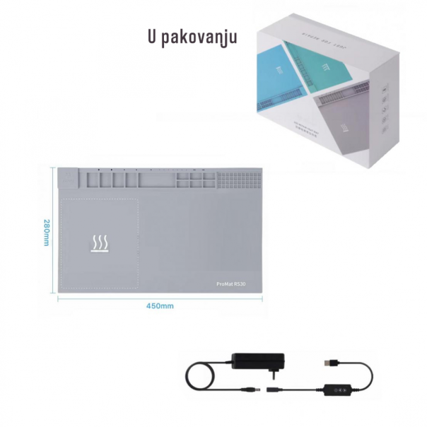 Radna podloga sa grejacem RS30 - 205247