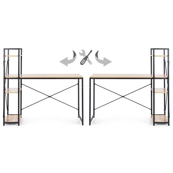 MODERNHOME Radni sto 120x60 cm sa policama light style - EP2828280