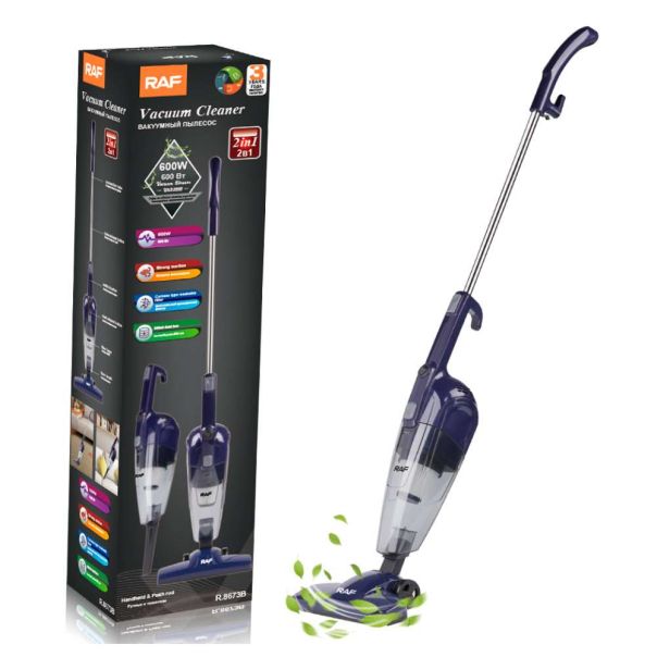 RAF Štapni usisivač R.8673B, plava/siva - R.8673B