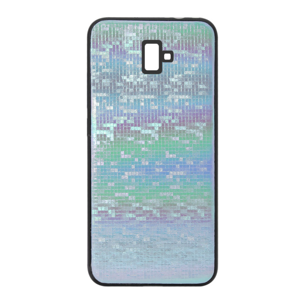 Maska za Samsung J6 Plus/ J610FN (2018) Rainbow Mosaic plava - 035346