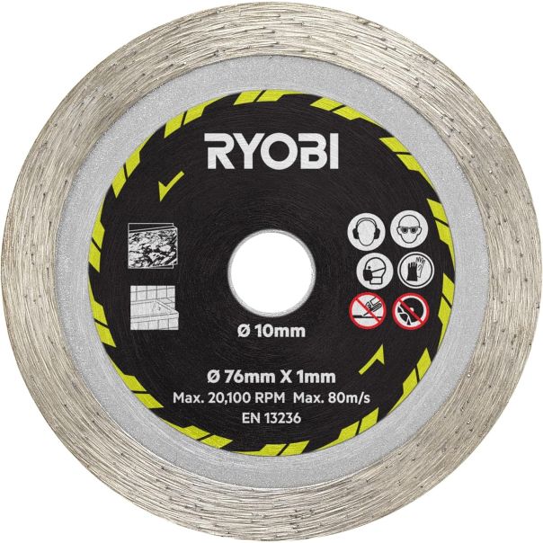 RYOBI Set diskova za sečenje različitih materijala za RCT18C-0 (3 kom) RAKCOT03 - RAKCOT03