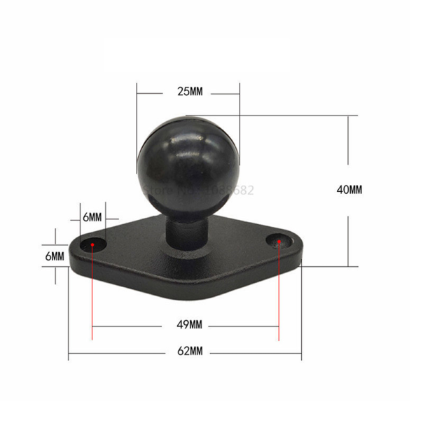 RAM Mount Quick-Grip sa ruckom i ravnim zglobom - 053540