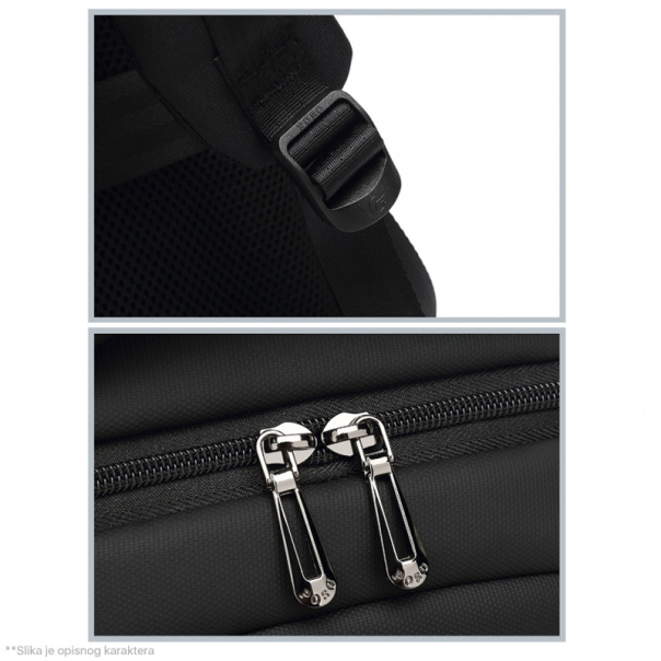 Ranac POSO 652 Casual crni - 75954