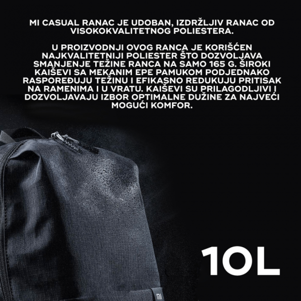 Ranac Xiaomi Dazzle crni - 6934177706097