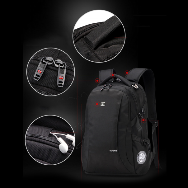 Ranac za laptop Swiss 15.6 SC81517 crni - 208868