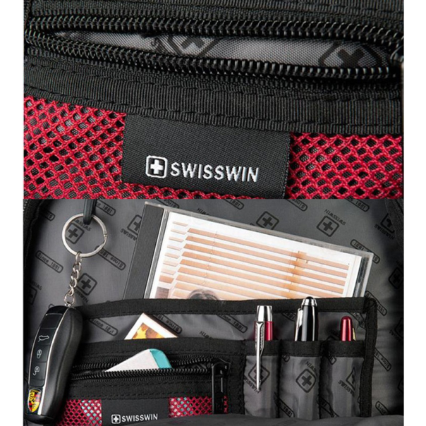 Ranac za laptop Swiss 15.6 SW9017 crni - 208865