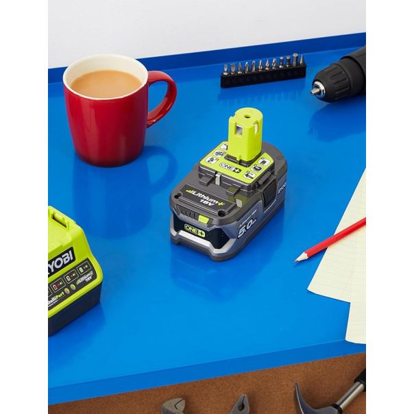 RYOBI Baterija 18V Lithium+ ONE+ od 5,0 Ah  RB18L50 - RB18L50