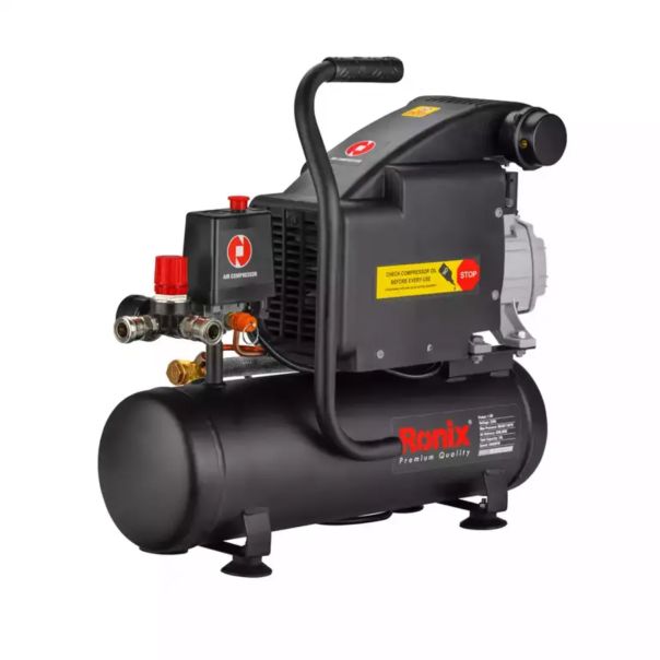 RONIX Vazdušni kompresor 10L 1HP RC-1010 CB 8bar/200l/min - RC-1010RX