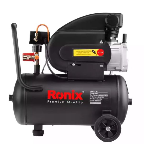 RONIX Vazdušni kompresor 25l 2HP RC-2510 CB 8bar/200l/min - RC-2510RX