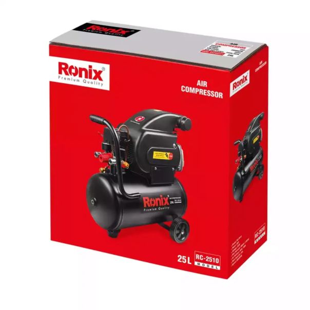 RONIX Vazdušni kompresor 25l 2HP RC-2510 CB 8bar/200l/min - RC-2510RX