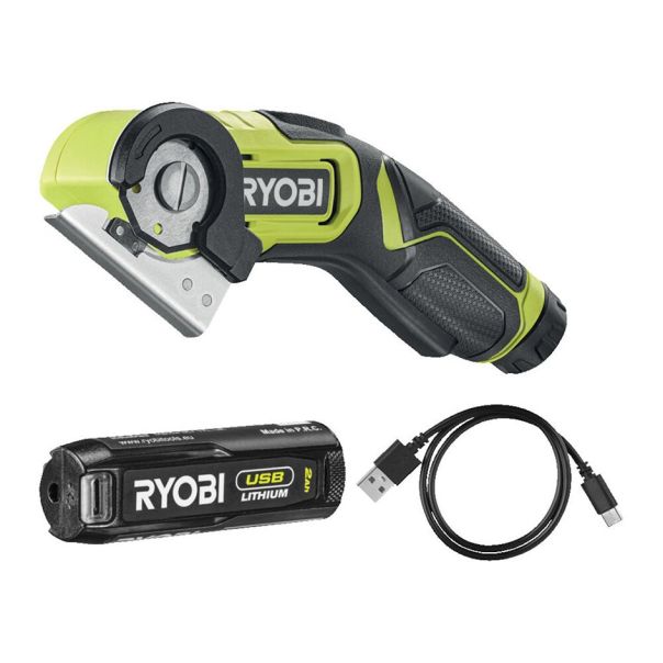 RYOBI Kompaktni aku alat za sečenje, USB Lithium 4V (2,0 Ah) RCT4-120G - RCT4-120G
